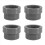 4Pcs Pool Umbrella Stabilizer Adapter Threaded Sle 3