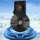 USB 5V Aquarium Fish Tank Cooling Fan Black 4