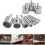 Diamond Drill Bits Set 10PC Hole Saw Glass Bit 8