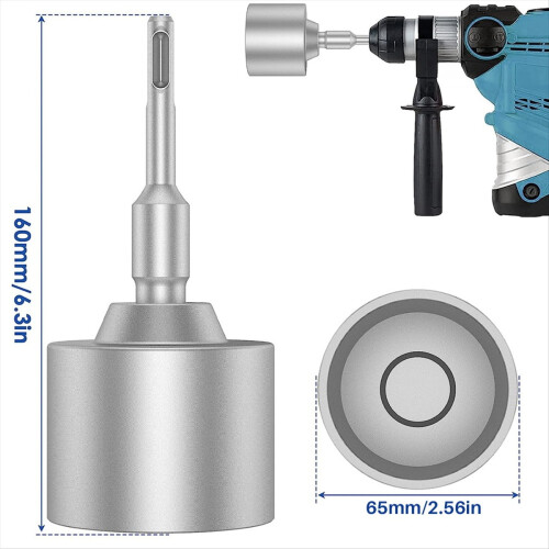 SDS-Plus T Post Ground Rod Driver, Drill Bit A 2