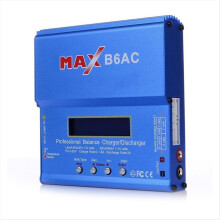 B6AC 80W 6A RC Charger Digital LCD Balance EU Plug