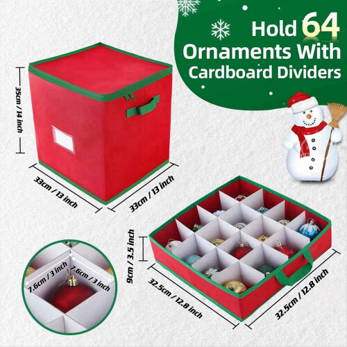 Christmas Ornament Storage Box
Christmas Foldable Case 2