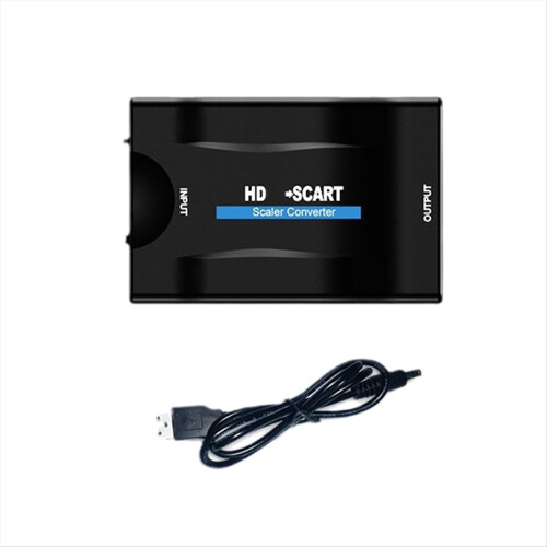compatible to SCART video Audio Converter with Power adapter 1