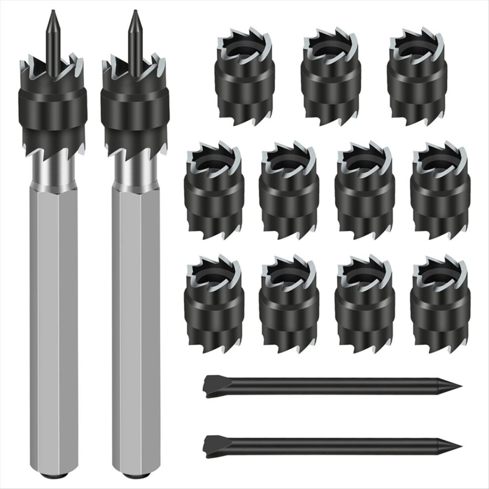 15Pack Rotary Spot Weld Cutter Sets Double 4853097715762
