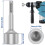 SDS-Plus T Post Ground Rod Driver, Drill Bit E 3
