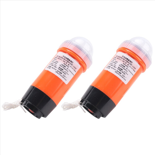 2Pcs LED Life Jacket Emergency Light Surf Dry Power 2