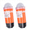2Pcs LED Life Jacket Emergency Light Surf Dry Power 4