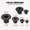 4pcs Low Profile Impact Socket Adapter Set, Drive Ratchet Set 6