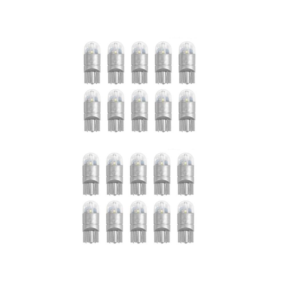 20Pcs 6000K Canbus T10 168 194 W5w Dome License Side Marker Light 4853097731670
