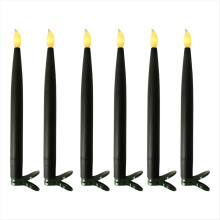 Hanging Floating Flameless Candles Christmas Black A