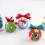 Christmas Keychain Needle Felting Kits for Beginner,Needle 7