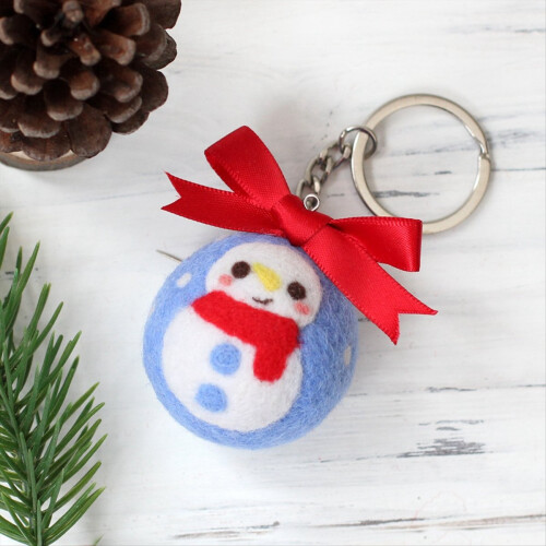 Christmas Keychain Needle Felting Kits for Beginner,Needle 2