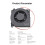 24V Auxiliary Cooling Fan Unit High Airflow Low La 7