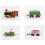 Christmas Train Set Railway Carriage Toy 5