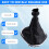 Car Shift Knob Dustproof Boot Gear Lever PU Leathe 7