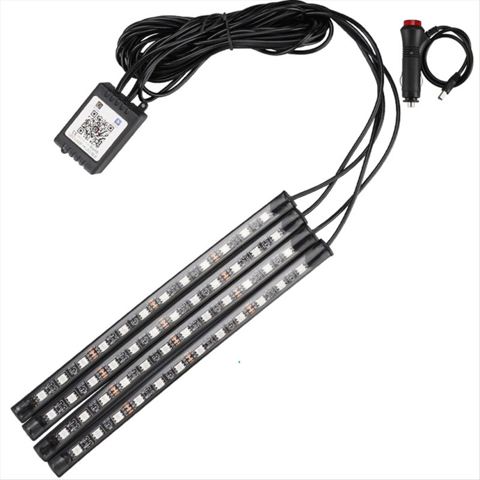 Led Lights For Motorcycle Rgb App Sound Control 48 Lights 4851598965488