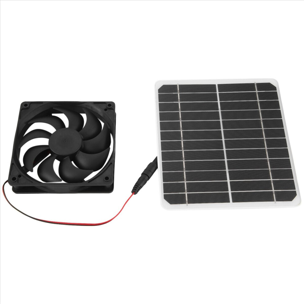 Solar Panel Fan Kit, 15W Exhaust Outdoor Waterproo 4851598984755