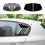 Car Rear Triangular Window Louvers Shutters Blinds 3
