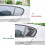 Car Rear Triangular Window Louvers Shutters Blinds 6
