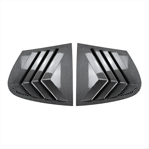 Car Rear Triangular Window Louvers Shutters Blinds 1