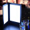 Rechargeable LED Light Menu Book PU Leather Display Three Pages 4