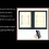 Rechargeable LED Light Menu Book PU Leather Display Three Pages 3