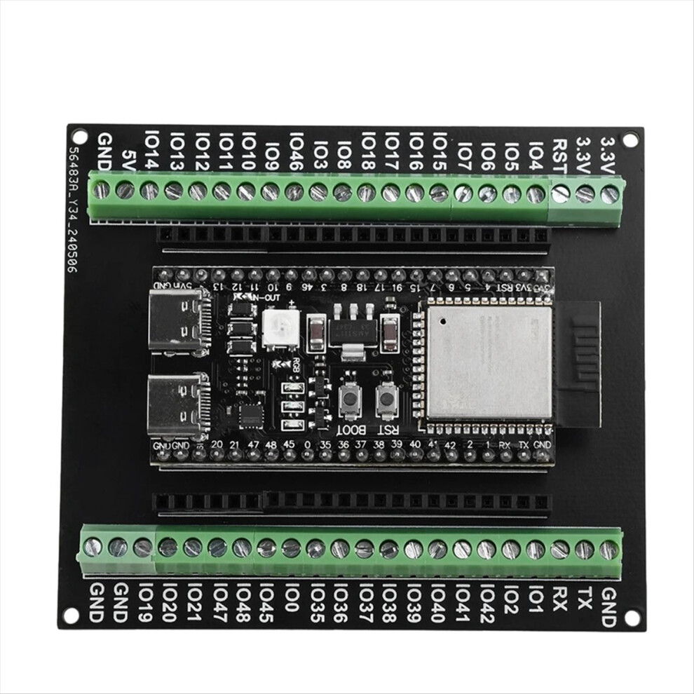 Esp32-S3 Expansion Board Gpio 1 Into 2 Breakout Do 4851598984472