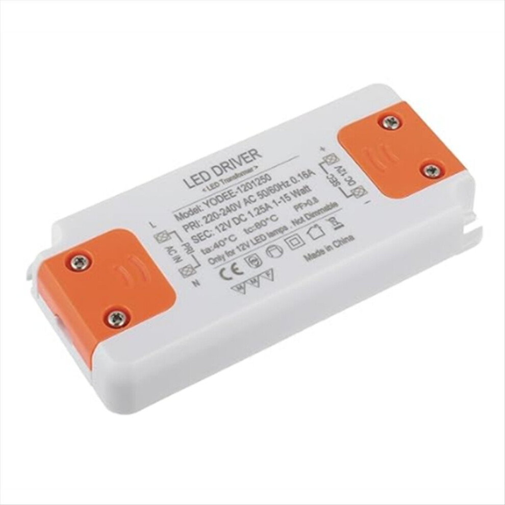 12V 15W Led Low Voltage Transformer No Noise Driver Power Supply 4851598968120