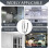 Range Hood Light Bulbs,,DC 12V White SM Socket-Male-Frosted 8