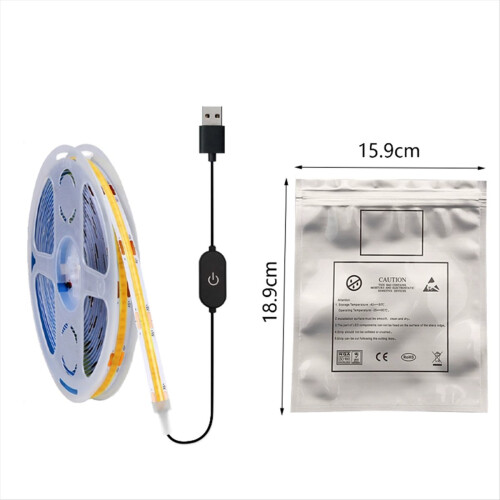 5V COB USB LED Strip Lights TV Background Lighting Diode Tape 3meter 2