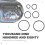 1628954980 Auto Transmission Piston Ring Kit for 3 5