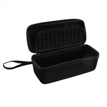 For Flip 6 Case Bag Wireless Bluetooth Speaker EVA Hard Portable Travel Protective Box Shockproof Black