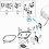 For C-Class W205 Headlight Bracket Repair Kit 2058 8