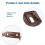 Front Right Side Seat Backrest Trim Cover Back for 6