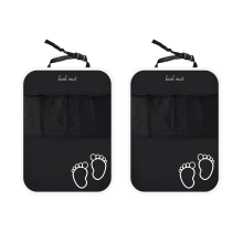 Car Kick Mat, Baby Kids Anti-Kick Mat Pad, Black B