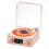 Retro Record Player Bluetooth Audio High Quality Wireless Small Speaker Portable Subwoofer 4