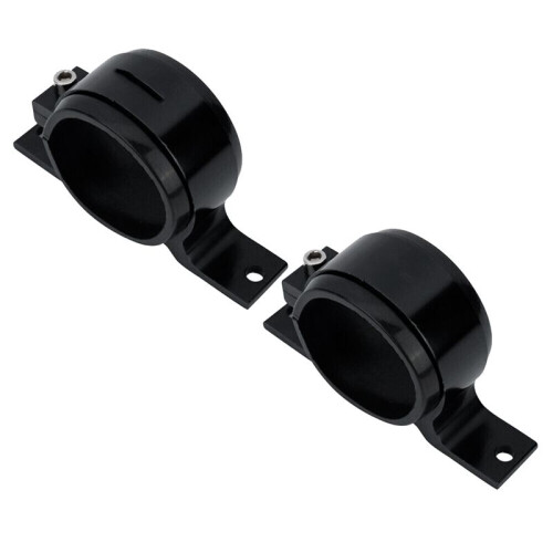 2PCS Black 60mm Pump Single Mount Bracket Filter E 2