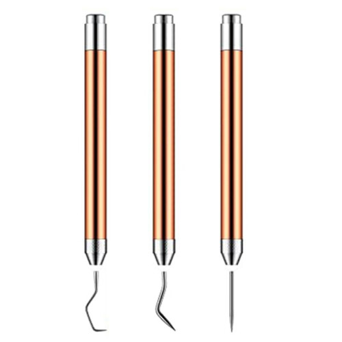 3Pcs Weeding Tools for Vinyl with LED Light Set Pin Pen Tool