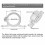 2PCS Black 60mm Pump Single Mount Bracket Filter E 7