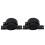 2PCS Black 60mm Pump Single Mount Bracket Filter E 4