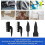 Reciprocating Saw Scraper Blade Set, Black Recipro 6