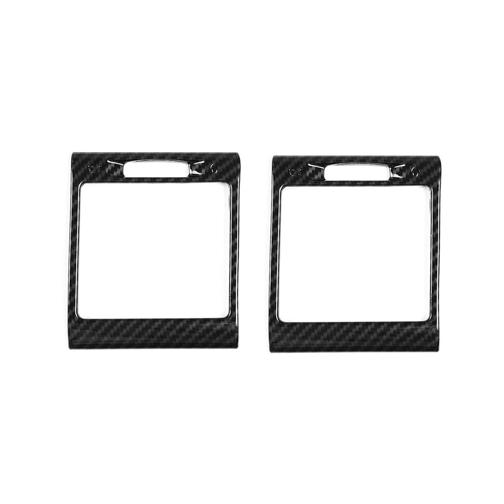 2Pcs Carbon Fiber Console Side Air Conditioning Ou 4851598910068