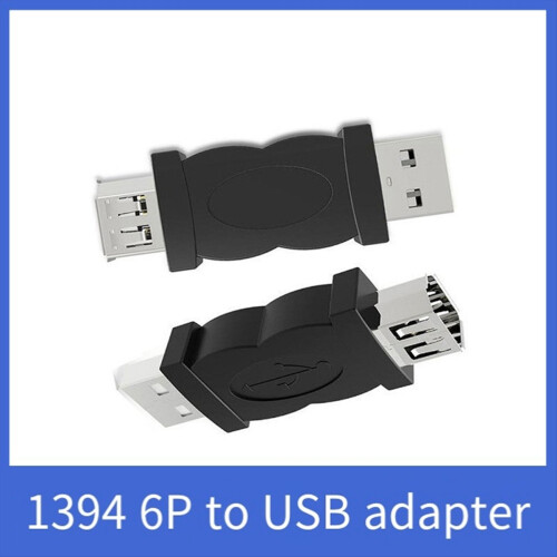 USB to 1394 6P Connector Firewire Multi-Function Portable Convenient 6 Pin Male Converter 1
