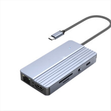 10-in-1 Dockingstation für Mobiltelefone, Laptops, Steam-Spielekonsolen und HDTV4K-HD-Konverter