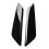 1Pair Side Wing Air Flow Intake Cover Trim for 5 S 11