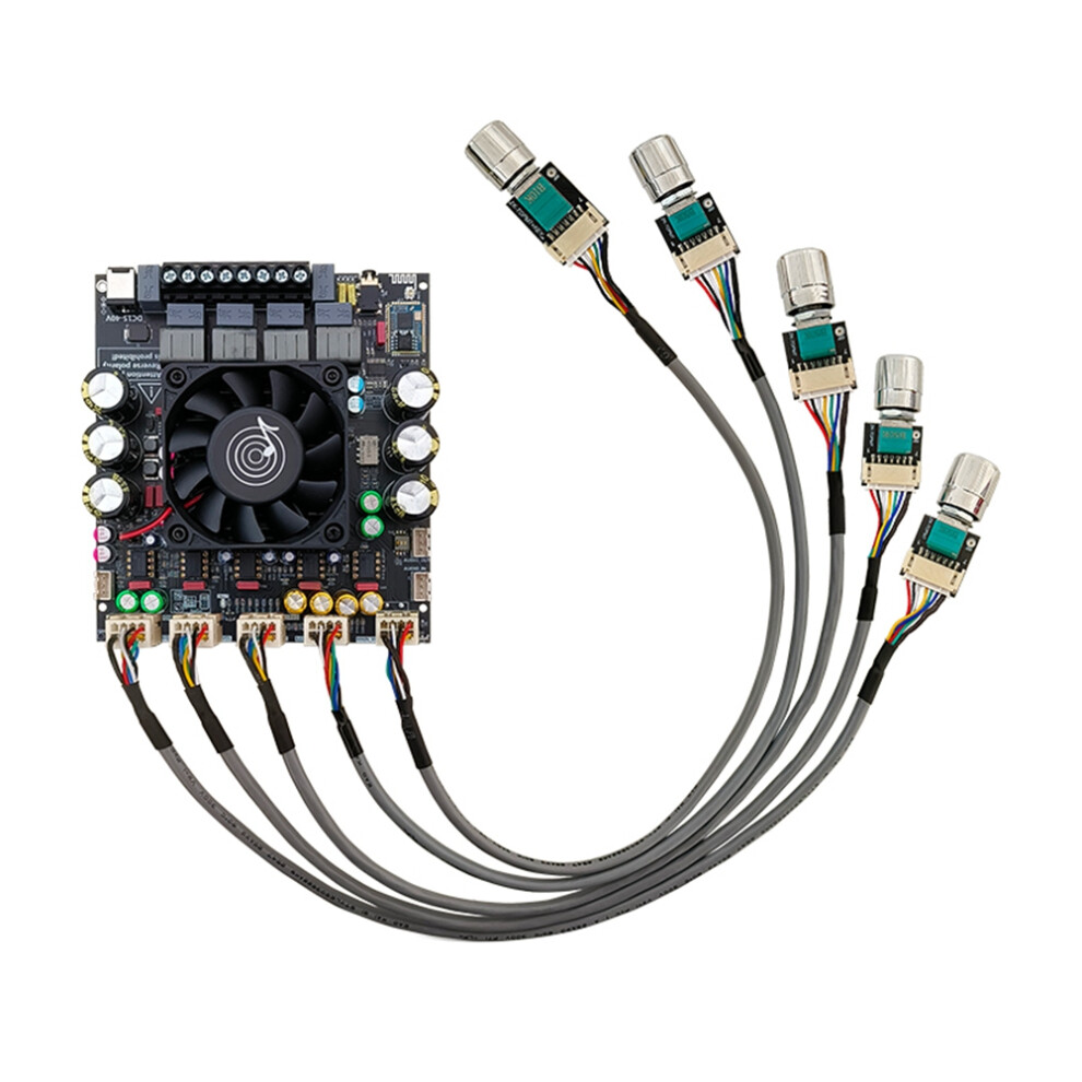 Aptx2 Tpa3223 2.1 Channel Sound Power Amplifier Board 200W+200W+400W Bluetooth Subwoofer Audio Amp Module A 4851702398911