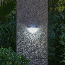 Solar LED Light Outdoor Courtyard Wall Garden Villa Layout Waterproof Landscape Decoration(B)
