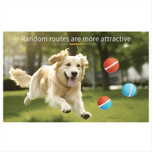 Smart Interactive Dog Toys Balls Electric Ball Toy Active Rolling for Puppy Small Medium Dogs Orange