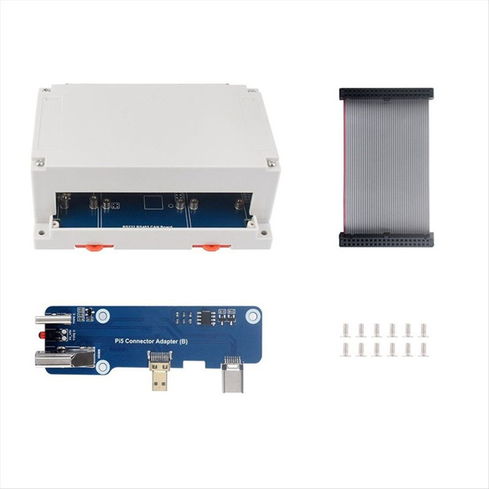 Isolated Rs232/Rs485/Can/Can Fd Expansion Board For 4/5 Expands 2Xrs485+1Xrs232+1Xcan Fd+1Xcan With Case A 4852299558429
