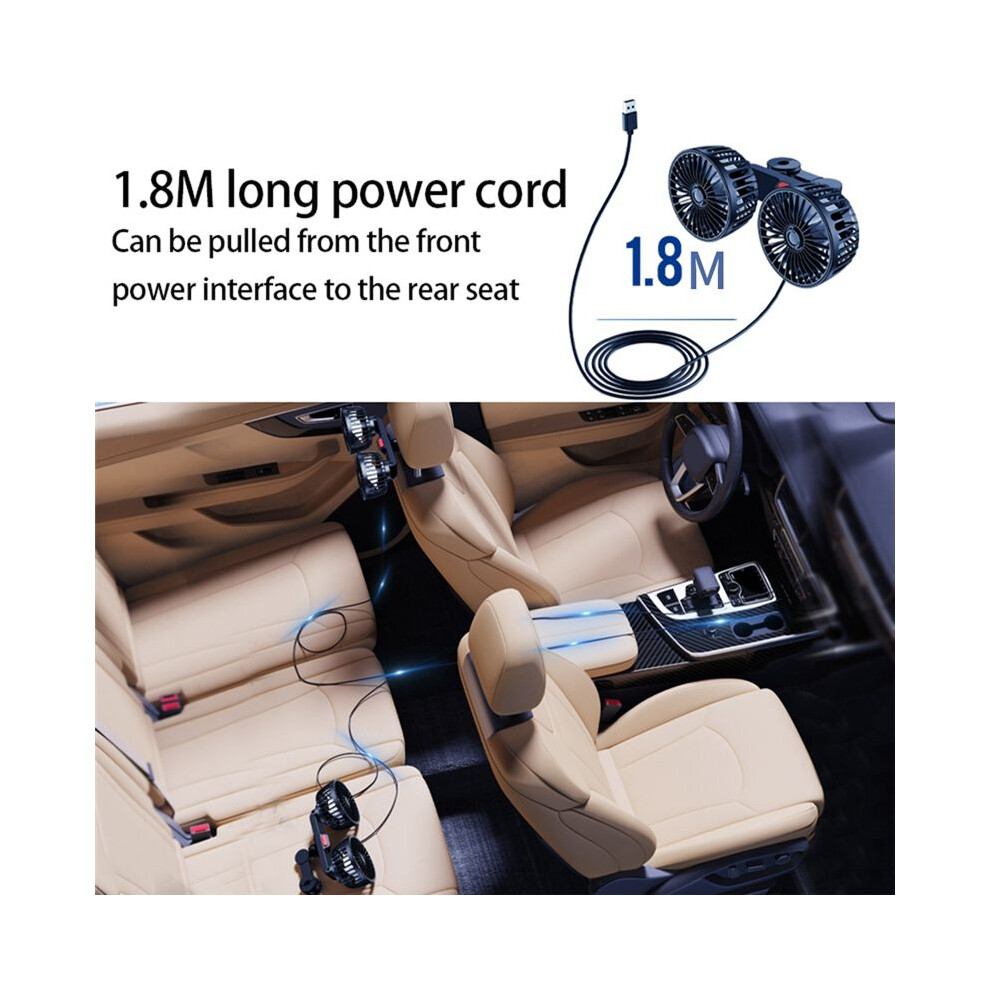 Fan For Car Electric Clip Cooling Fans Headrest 36 4851598918309
